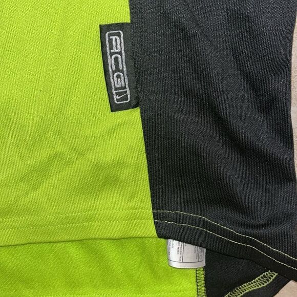 Made in USA Nike ACG men’s Lime Seahawks Green Bike cycling retro riding jersey - Picture 5 of 10
